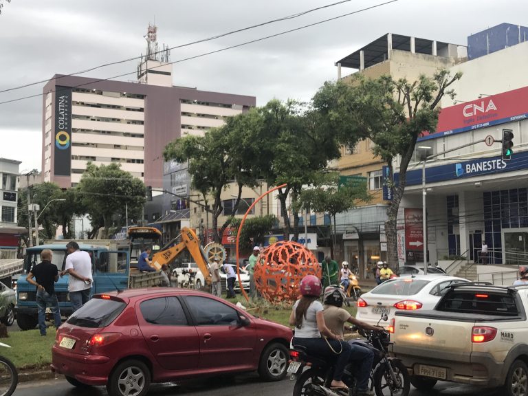 Escultura é recuperada e entregue à população de Colatina