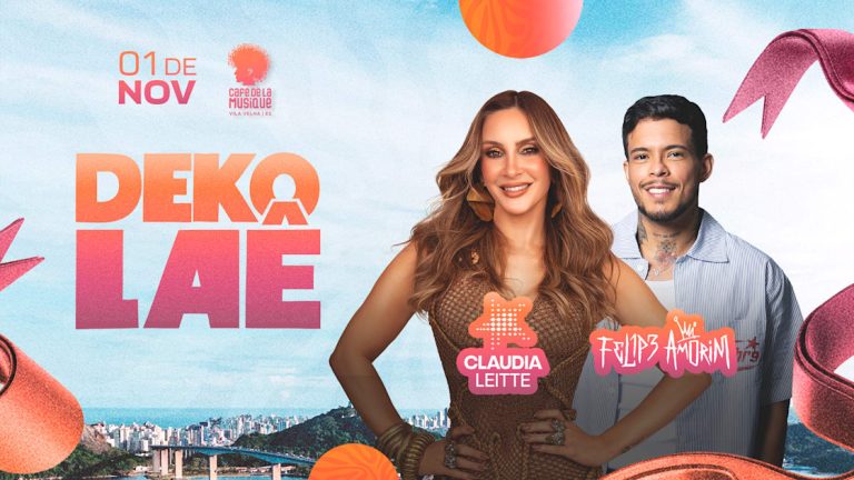 Dekolaê com Claudia Leitte, Felipe Amorim e Samba Jr. em Vila Velha