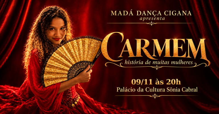 Carmem, história de muitas mulheres, no Palácio Sônia Cabral, em Vitória