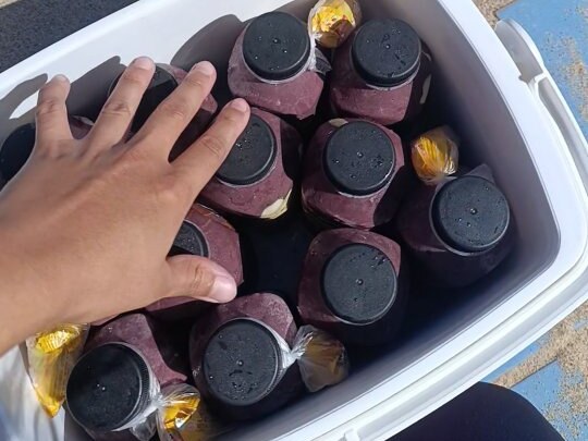 Açaí na garrafa em Guarapari: onde comprar a garrafinha que viralizou
