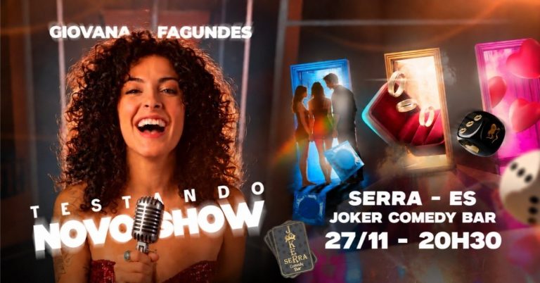 Giovana Fagundes com Testando Novo Show na Serra