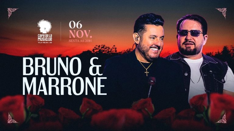 Bruno & Marrone no Café de La Musique, em Vila Velha