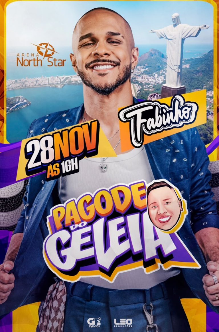 Pagode do Geleia com Fabinho na Arena North Star, em Colatina