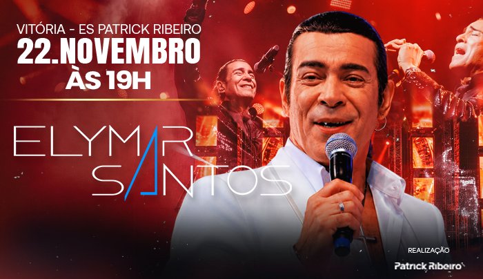 Elymar Santos em Vitória