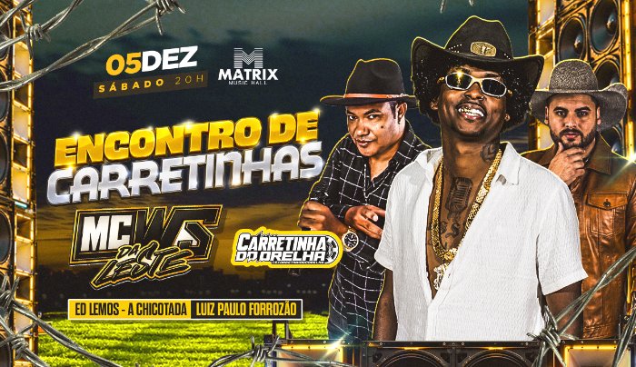 Encontro de Carretinhas com MC WS da Leste na Matrix