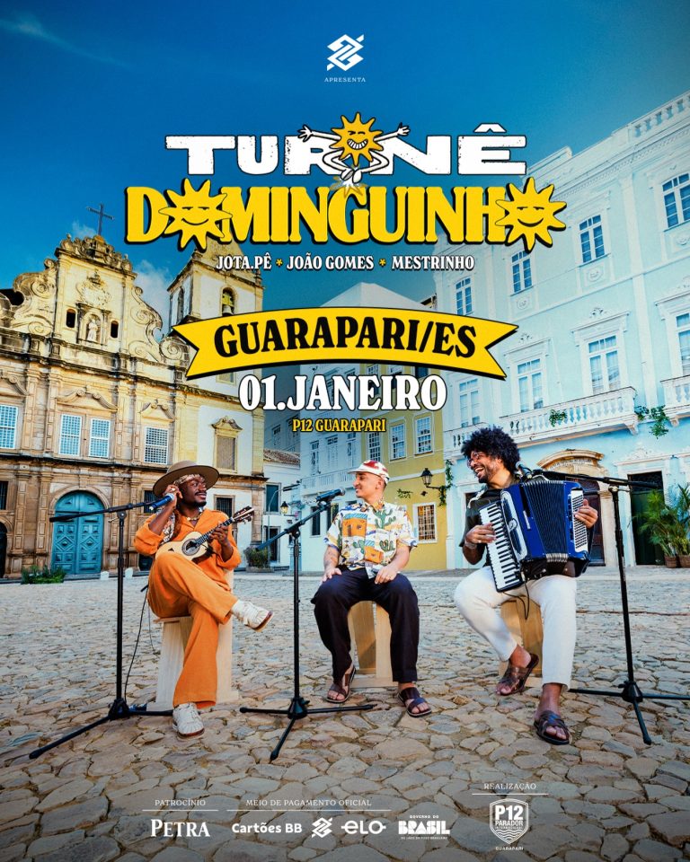 Turnê Dominguinho no P12 Guarapari, com João Gomes, Jota.pê e Mestrinho