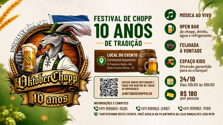 Oktoberchopp 10 anos no Cerimonial Aspomires, em Vitória