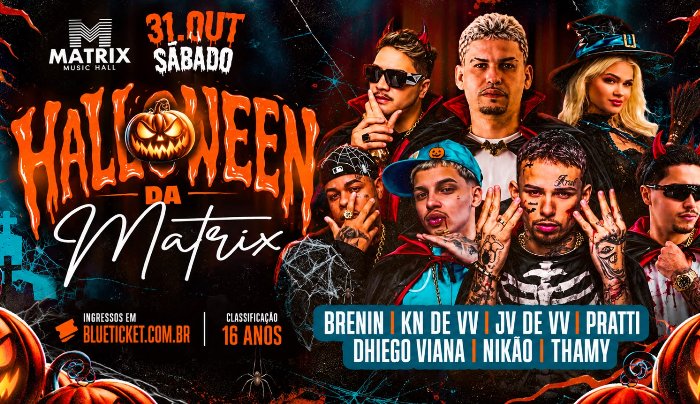 Halloween da Matrix 2026 em Cariacica