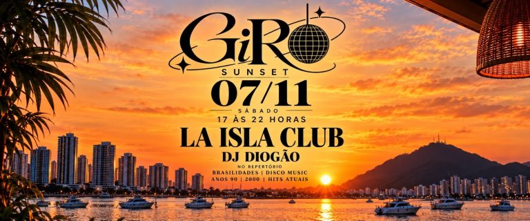 Festa GiRO edição Sunset no La Isla Club, em Vitória