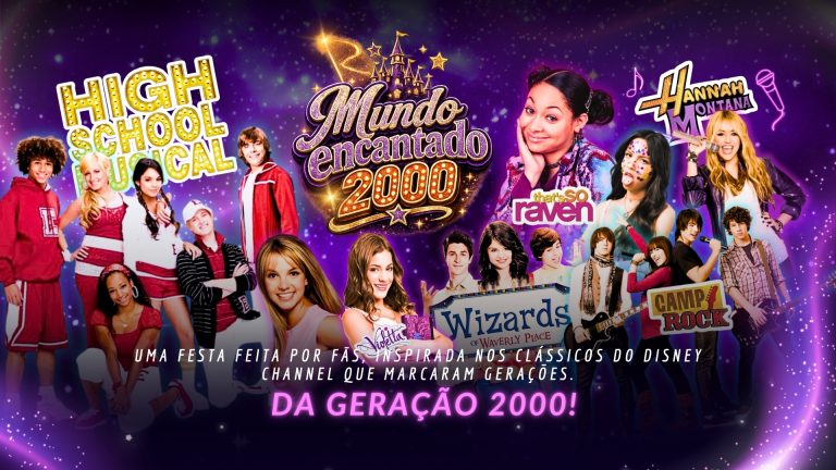 Mundo Encantado 2000, festa Disney Channel, no Correria em Vila Velha